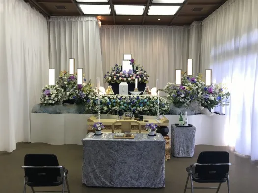 火葬式のお別れの例